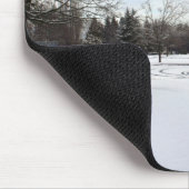 winterwonderland muismat (Hoek)