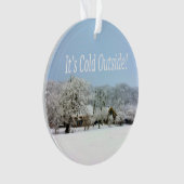 winterwonderland ornament (voorkant)