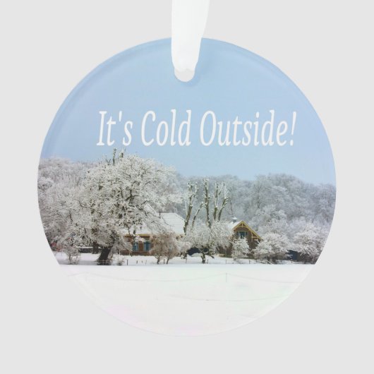 winterwonderland ornament (voorkant)