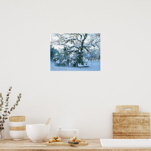 winterwonderland Poster (Keuken)