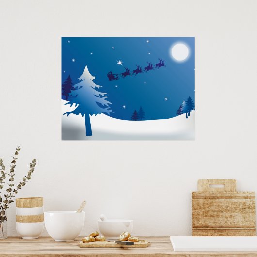 winterwonderland poster (Keuken)