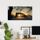 Winterwonderland Poster (Thuiskantoor)