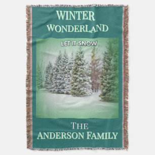 Winterwonderland Sereniteit Deken