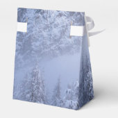 Winterwonderland sneeuwmoesson bedankdoosjes (Achterkant)