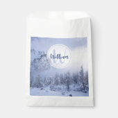 Winterwonderland sneeuwmoesson bedankzakje (Voorkant)