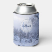 Winterwonderland sneeuwmoesson blikjeskoeler (Blikje Achterkant)