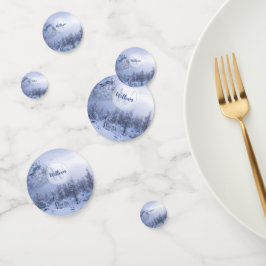 Winterwonderland sneeuwmoesson confetti