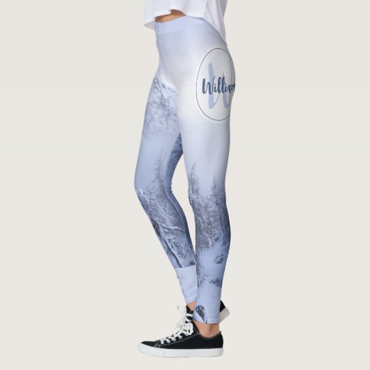 Winterwonderland sneeuwmoesson leggings (Links)