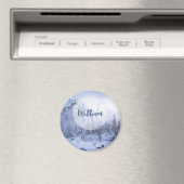 Winterwonderland sneeuwmoesson magneet (Insitu (Vaatwasser))