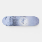 Winterwonderland sneeuwmoesson persoonlijk skateboard (Horizontaal)