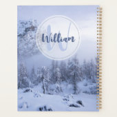 Winterwonderland sneeuwmoesson planner (Achterkant)