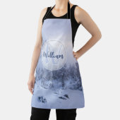 Winterwonderland sneeuwmoesson schort (Insitu)