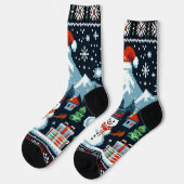 winterwonderland sokken (Links)