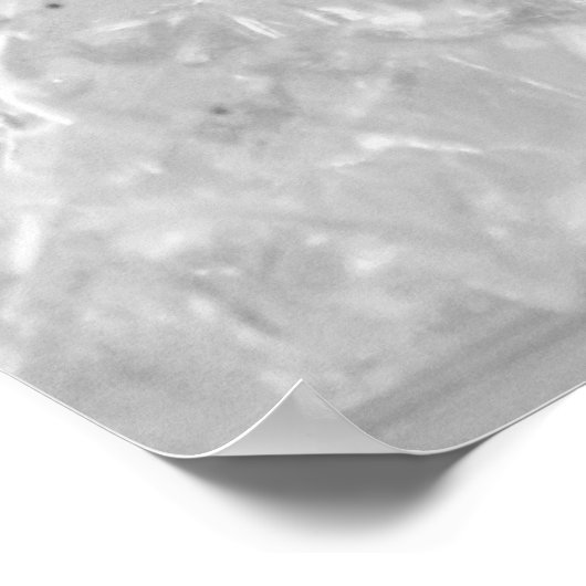 winterwonderland verticaal poster (Hoek)