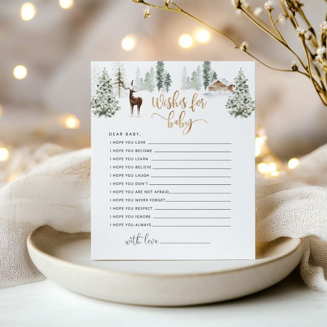 winterwoodherten wensen baby (Creator heeft geüpload)