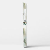 Winterwoud: handgetekende groene vervaging Case-Mate iPhone case (Achterkant / Links)