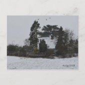 Wintery Countryside Briefkaart (Voorkant)