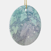 Wintery Goddess Keramisch Ornament (Rechts)