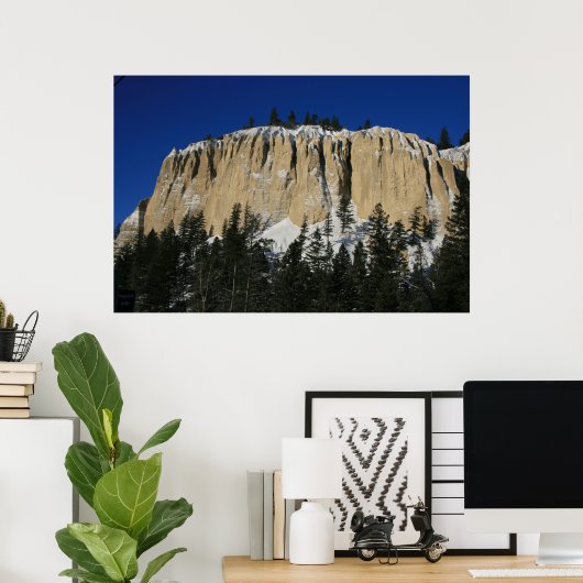 Wintery Hoodos Poster (Thuiskantoor)