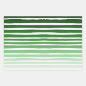 Wintery kerstschaduwen van Green Gift Inpakpapier Vel (Voorkant 2)