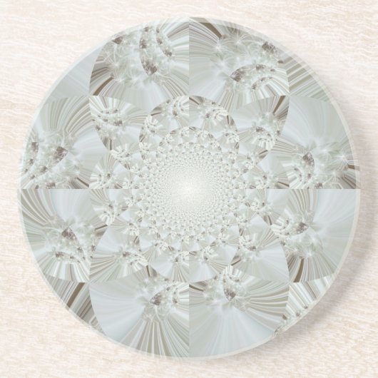 Wintery Mix Zandsteen Onderzetter (Voorkant)