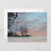 Wintery Sunrise Briefkaart (Voorkant / Achterkant)