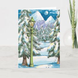 Wintery Woodland - Bedankkaart
