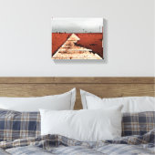 Winterzee Canvas Afdruk (Insitu (Slaapkamer))