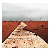 Winterzee Foto Afdruk (Voorkant)