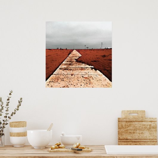 Winterzee Poster (Keuken)