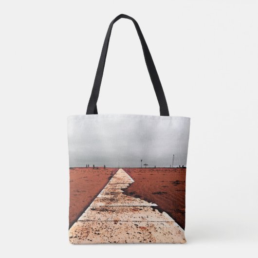 Winterzee Tote Bag (Achterkant)