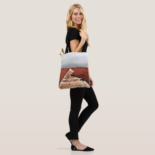 Winterzee Tote Bag (Op model)