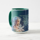 Winterzegeningen Mok (Voorkant links)