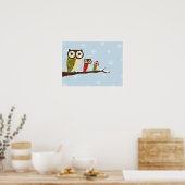 winterzeildoek poster (Keuken)