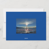 winterzeilen feestdagenkaart (Achterkant)