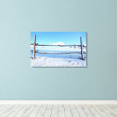 Winterzeit Canvas Afdruk (Insitu (Houten vloer))