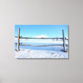 Winterzeit Canvas Afdruk (Voorkant)