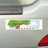 winterzomer bumpersticker (Op auto)