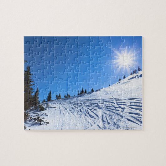 Winterzon 4 legpuzzel (Horizontaal)