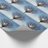 winterzon cadeaupapier (Hoek)