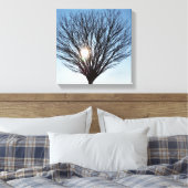 winterzon canvas afdruk (Insitu (Slaapkamer))