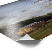 winterzon foto afdruk (Hoek)