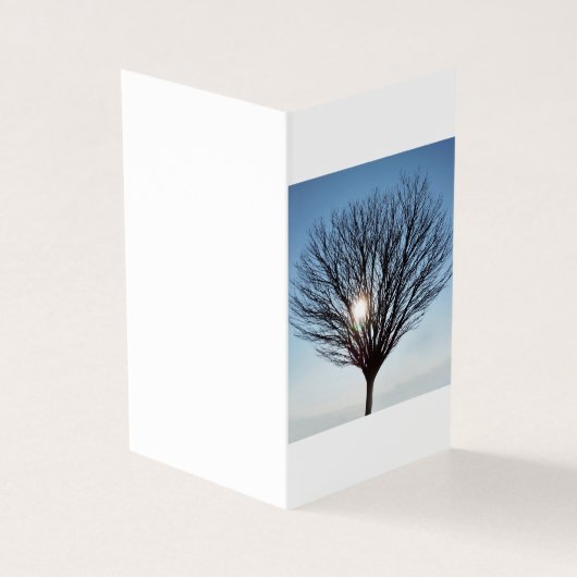 winterzon kaart (Buitenkant)