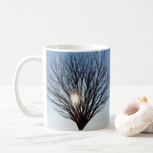 winterzon koffiemok (Met donut)