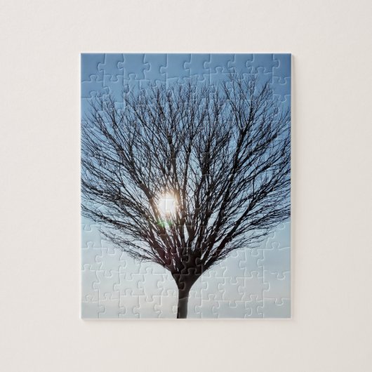 winterzon legpuzzel (Verticaal)