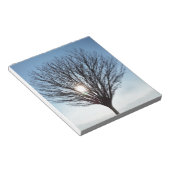 winterzon notitieblok (Schuin)