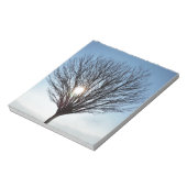 winterzon notitieblok (Linkerzijde)