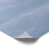 Winterzonlicht in stil berkenbos poster (Hoek)