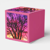 Winterzonneboom - Roze Bedankdoosjes (Achterkant)