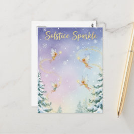 Winterzonnekaart Briefkaart